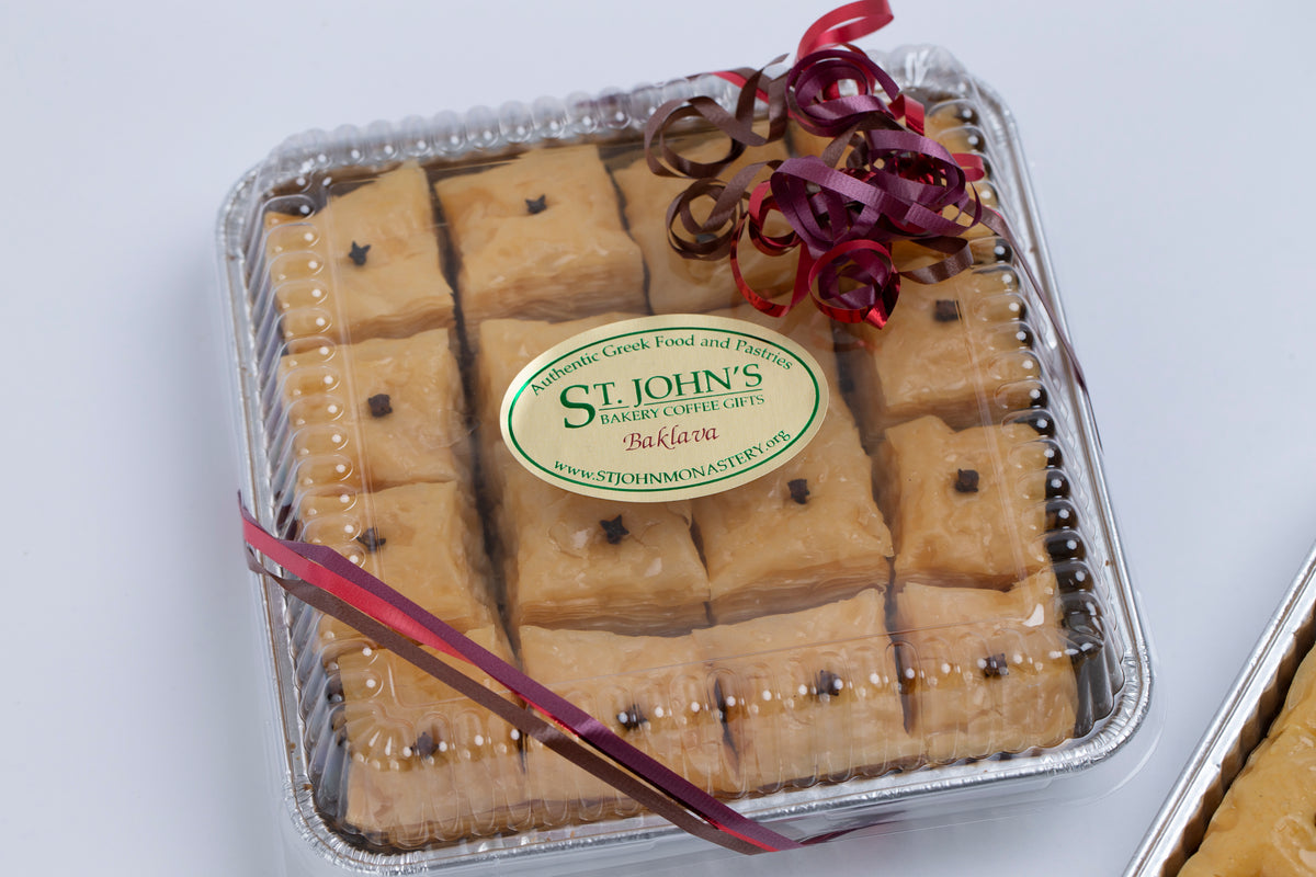 Baklava Foil Pan  St. John's Bakery